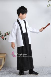 Kimono Bé Trai - Mẫu Trắng
