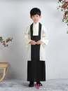 Kimono Bé Trai - Mẫu Trắng