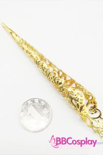 Móng Tay Cổ Trang Màu Vàng - Hộ Giáp - Hộ Chỉ