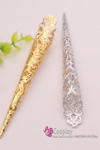 Móng Tay Cổ Trang Màu Vàng - Hộ Giáp - Hộ Chỉ