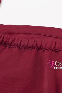 Yếm Đỏ Bỉ Ngạn Cổ Trang Mặc Với Hán Phục