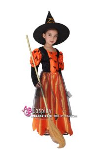 Đồ Phù Thủy Bé Gái Màu Có Hình Con Dơi