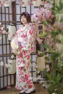Yukata Hoa Nhật 2023 Vải Nhật