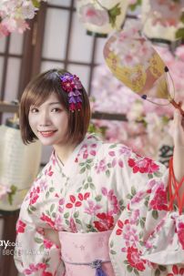 Yukata Hoa Nhật 2023 Vải Nhật