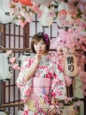 Yukata Hoa Nhật 2023 Vải Nhật
