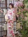 Yukata Hoa Nhật 2023 Vải Nhật