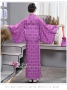 Yukata Nhật - Kimono Tím Sữa Hiện Đại