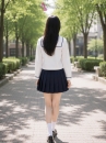 Đồ Seifuku Nữ Sinh Nhật Bản Hoa Tuyết - Cổ Áo Xanh