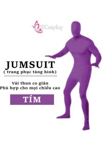 Jumpsuit Tím - Trang Phục Liền Thân Tím