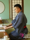 Yukata Nam Nhật Bản Trà Đạo