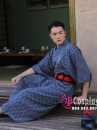 Yukata Nam Nhật Bản Trà Đạo