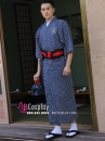 Yukata Nam Nhật Bản Trà Đạo