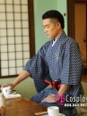 Yukata Nam Nhật Bản Trà Đạo