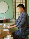 Yukata Nam Nhật Bản Trà Đạo