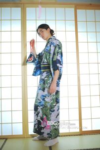 Nagagi Hoạ Tiết Xanh Sóng Biển