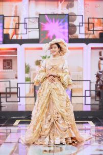 Đầm Công Nương Lavyda Vàng Gold