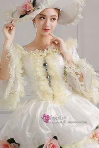 Đồ Nữ Hoàng Anh Quốc - Đầm Bá Tước Hoa Hồng