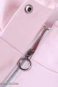 Áo Khoác Noel Hồng Viền Lông Dễ Thương