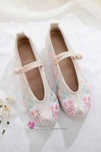 Giày Thêu Hán Phục Đế 4cm Size 38