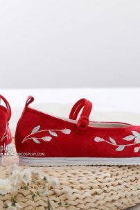 Giày Thêu Hán Phục Đế 4cm Size 38