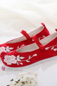 Giày Thêu Hán Phục Đế 4cm Size 38