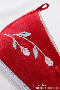 Giày Thêu Hán Phục Đế 4cm Size 38