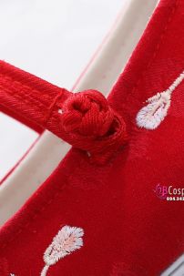 Giày Thêu Hán Phục Đế 4cm Size 38