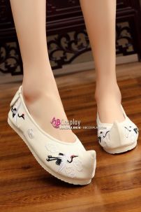 Giày Thêu Hán Phục Đế 2cm Size 38