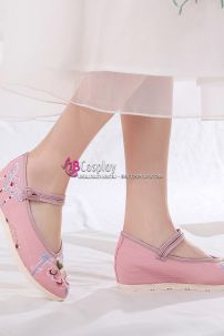 Giày Thêu Hán Phục Đế 4cm Size 37