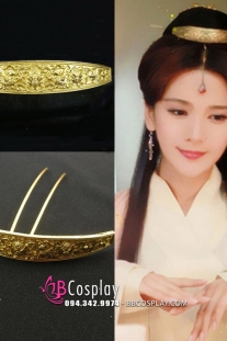 Trâm Búi Giữa Đơn Giản