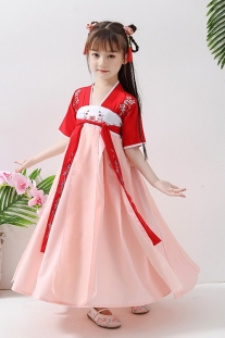 Trang Phục Hằng Nga Cho Bé - Cẩm Lý Ngư Tay Ngắn