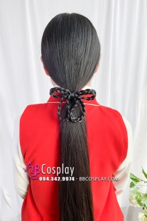 Dây Cột Tóc Cổ Trang Kiểu Bím Hình Nơ Cô Nương