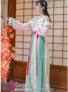 Váy Múa Đôn Hoàng - Bạc Hà Lục Phấn