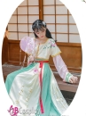 Váy Múa Đôn Hoàng - Bạc Hà Lục Phấn