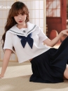 Đồ Seifuku - Đầm Nữ Sinh Nhật Hoa Đào Trắng Cơ Bản