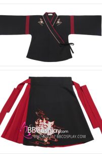 Hán Phục Cách Tân Trung Hoa Mèo Ngố Đen