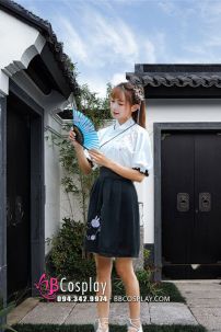 Hán Phục Cách Điệu Hiện Đại Bạch Thố