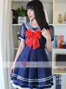 Nữ Sinh Kiểu Thủy Thủ Nhật Hàng May Thanh Lí
