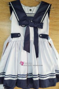 Nữ Sinh Lolita Thủy Thủ Hàng May Vải Đẹp