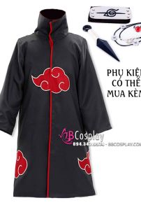 Áo Khoác Akatsuki Cổ Cao