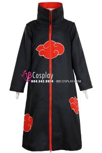 Áo Khoác Akatsuki Cổ Cao