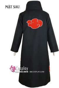 Áo Khoác Akatsuki Cổ Cao