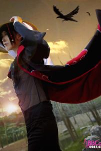 Áo Khoác Akatsuki Cổ Cao