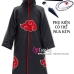 Áo Khoác Akatsuki Cổ Cao