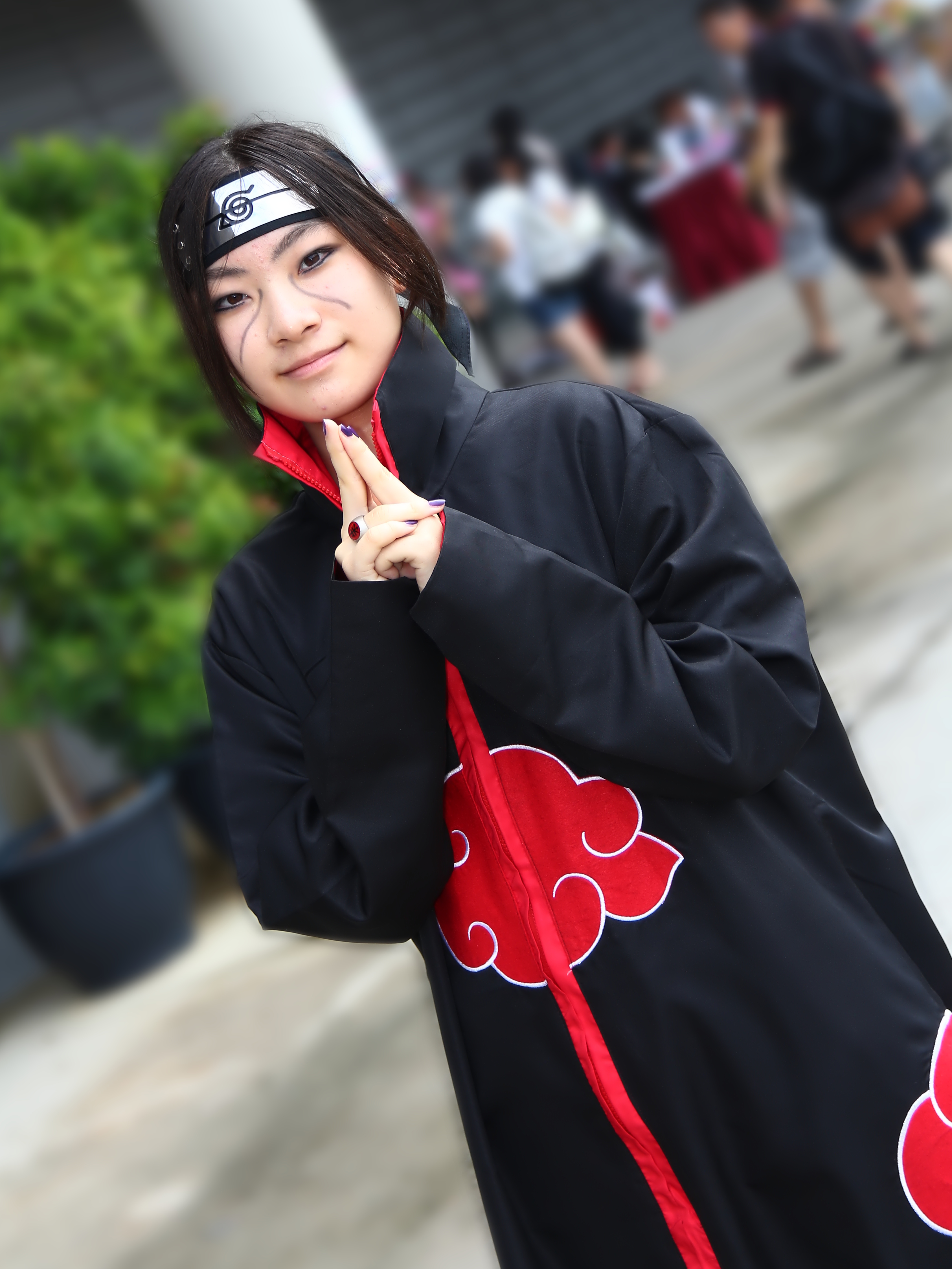 Áo Khoác Akatsuki Cổ Cao