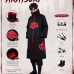 Áo Khoác Akatsuki Cổ Cao
