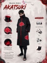 Áo Khoác Akatsuki Cổ Cao