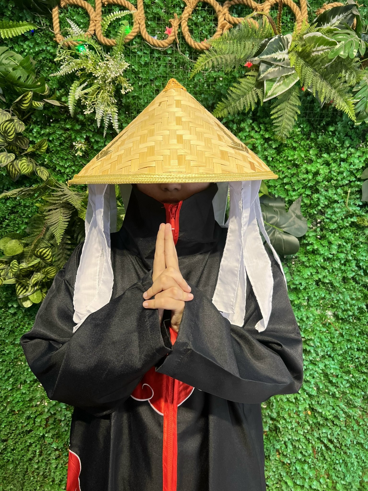 Áo Khoác Akatsuki Cổ Cao