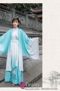 Hán Phục Cặp Đôi Cửu Vĩ Hồ Hot Trend Tiktok