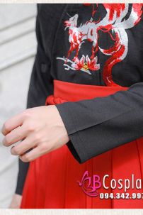 Hán Phục Cặp Đôi Cửu Vĩ Hồ Hot Trend Tiktok